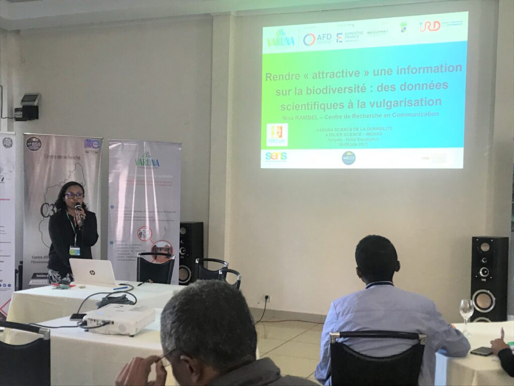 Image Atelier Sciences et Médias sur la Biodiversité à Madagascar